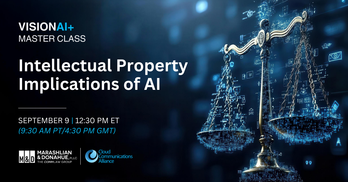 Vision AI+ Webinar: Intellectual Property Implications of AI